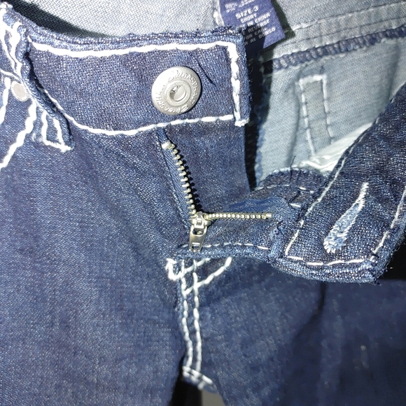 Blue Asphalt Boot Cut Blue Jeans Size 3 - Picture 5 of 9